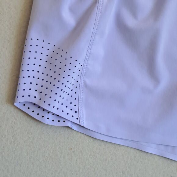 Athleta Hustle 3 Shorts Periwinkle Purple Women’s Size 2X Running Activewear - Picture 9 of 12